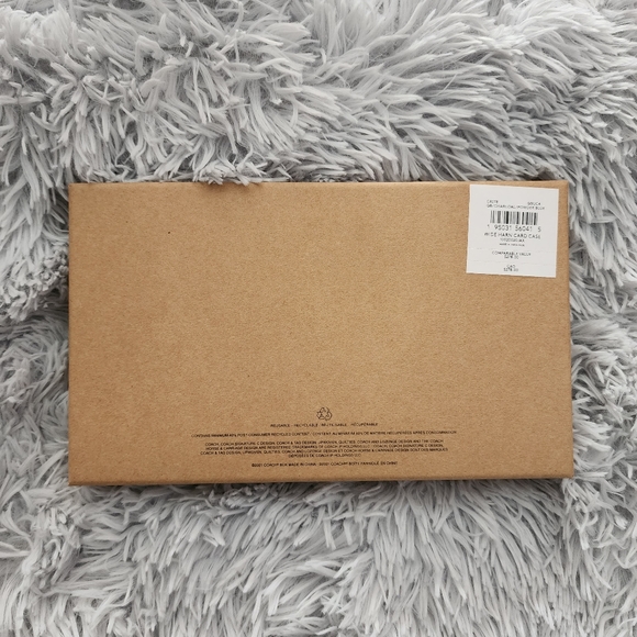 COACH Boxed Card Case & Belt Gift Set In Colorblock Signature Canvas - Picture 10 of 12